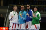 مدال برنز بازیهای کشورهای اسلامی بر گردن کاراته کا سنگین وزن بانوان 